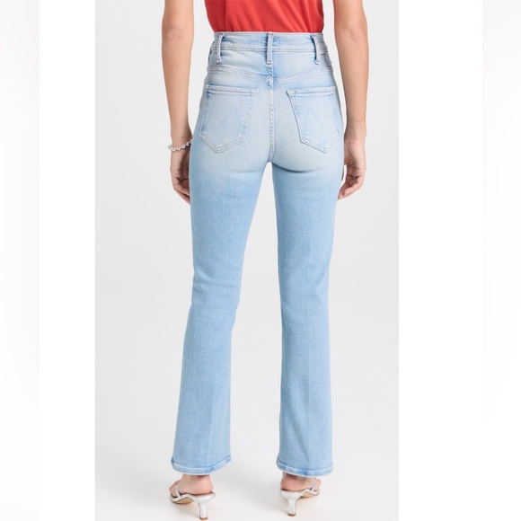 NEW MOTHER The Hustler Ankle Fray Limited Edition Denim Jeans Size 32 - Picture 2 of 9